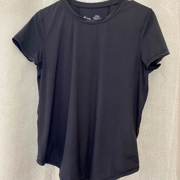 Zyia black panel Split back tee SOLD OUT ONLINE - Picture 3 of 5